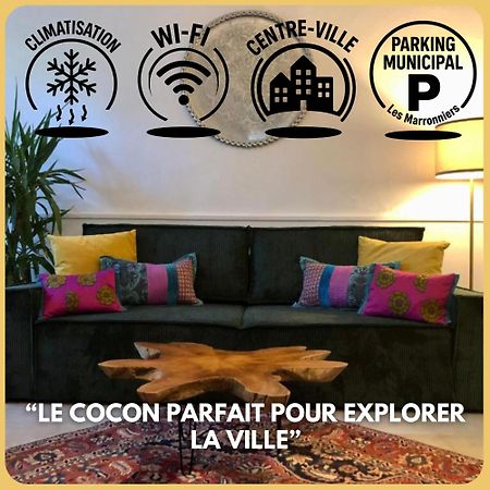 Ulysse, Appartement Spacieux Au Centre Historique D'Uzes En Rez-De-Chaussee Avec Exterieur, Proche Parking Des Marroniers Dış mekan fotoğraf