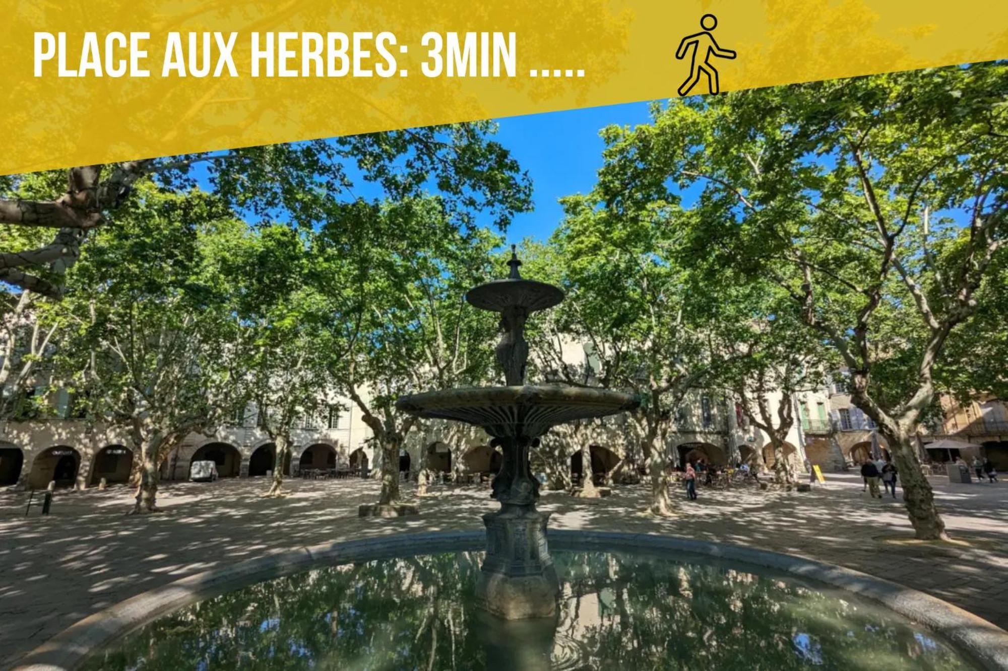 Ulysse, Appartement Spacieux Au Centre Historique D'Uzes En Rez-De-Chaussee Avec Exterieur, Proche Parking Des Marroniers Dış mekan fotoğraf