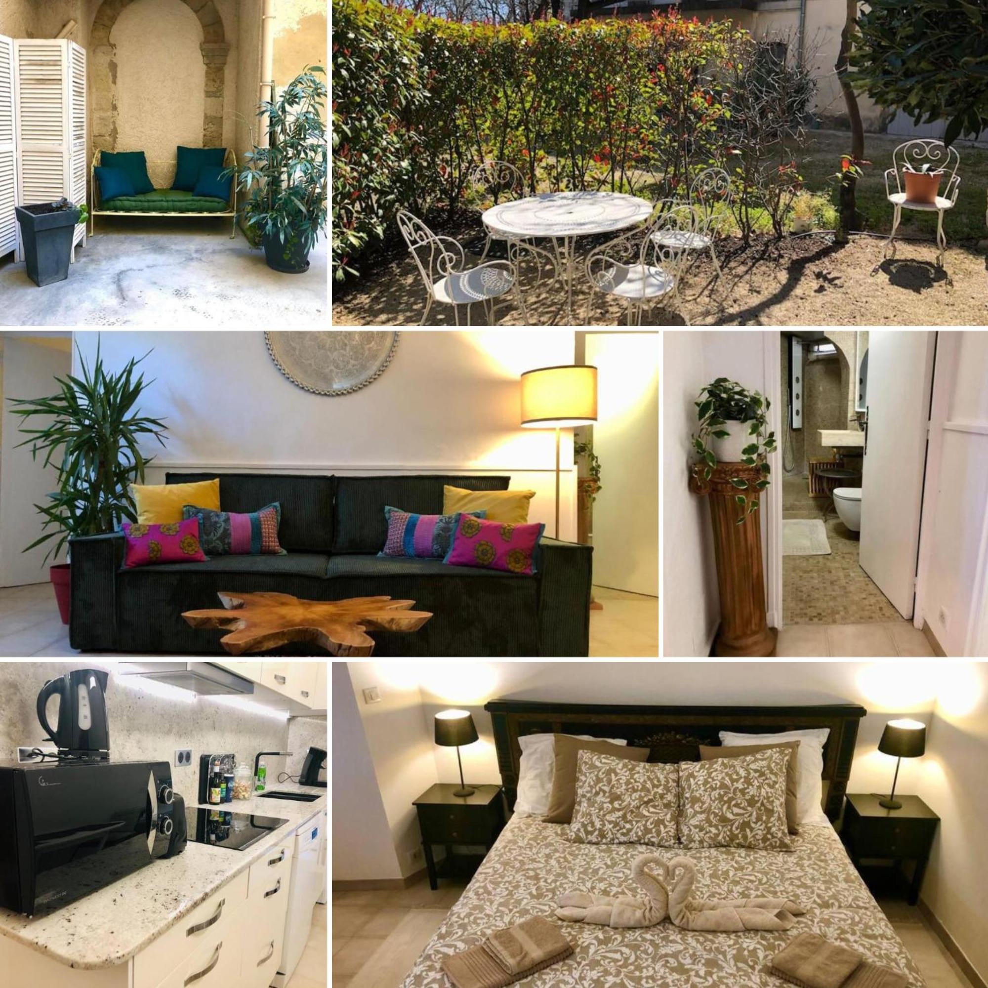 Ulysse, Appartement Spacieux Au Centre Historique D'Uzes En Rez-De-Chaussee Avec Exterieur, Proche Parking Des Marroniers Dış mekan fotoğraf